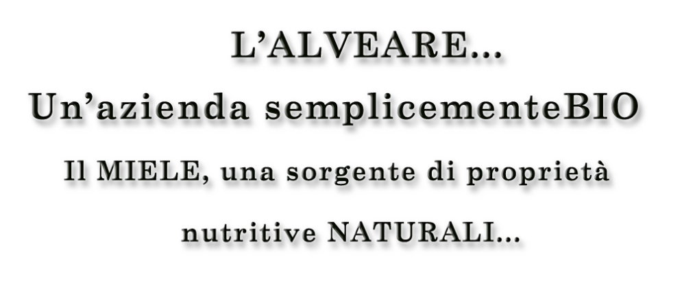 L'ALVEARE MIELE E VINI SEMPLICEMTE BIO L'ALVEARE MIELE E VINI SEMPLICEMTE BIO